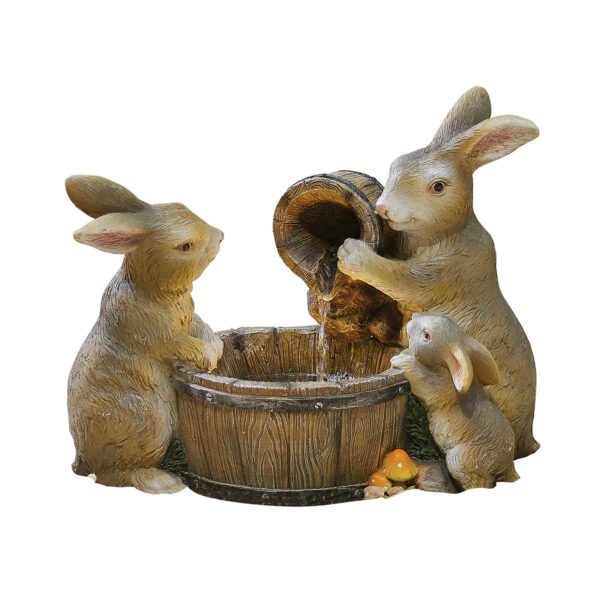 Playful Bunnies | Easy Fountain